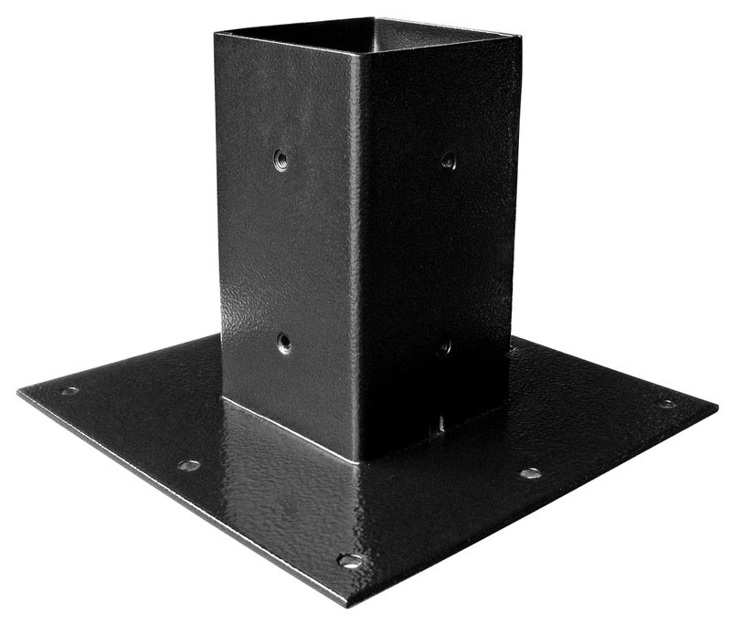 Mail Boss, Black 7155 Surface Mount Base Plate - Image 1